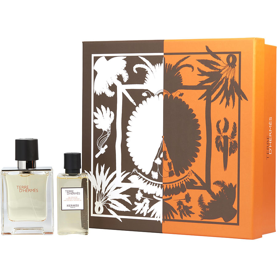 Edt Spray 1.6 Oz & Shower Gel 1.35 Oz - Terre D'Hermes By Hermes Edt Spray 1.6 Oz & Shower Gel 1.35 Oz - Terre D'Hermes By Hermes