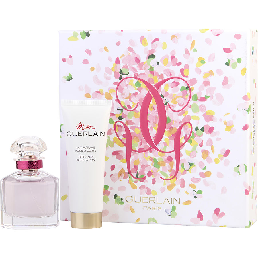 Edt Spray 1.7 Oz & Body Lotion 2.5 Oz - Mon Guerlain Bloom Of Rose By Guerlain Edt Spray 1.7 Oz & Body Lotion 2.5 Oz - Mon Guerlain Bloom Of Rose By Guerlain