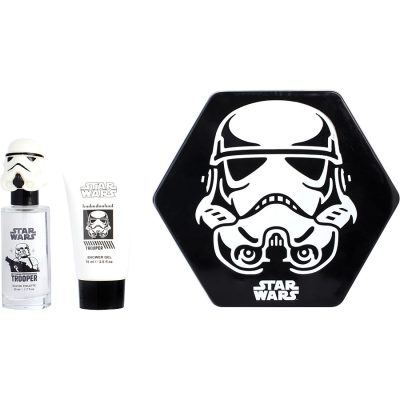 Edt Spray 1.7 Oz & Body Wash 2.5 Oz - Star Wars Stormtrooper By Marmol & Son