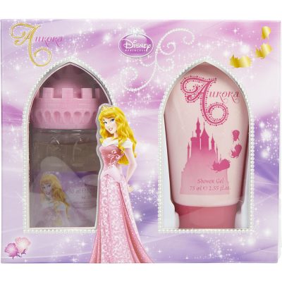Edt Spray 1.7 Oz (Castle Packaging) & Shower Gel 2.5 Oz - Sleeping Beauty Aurora By Disney