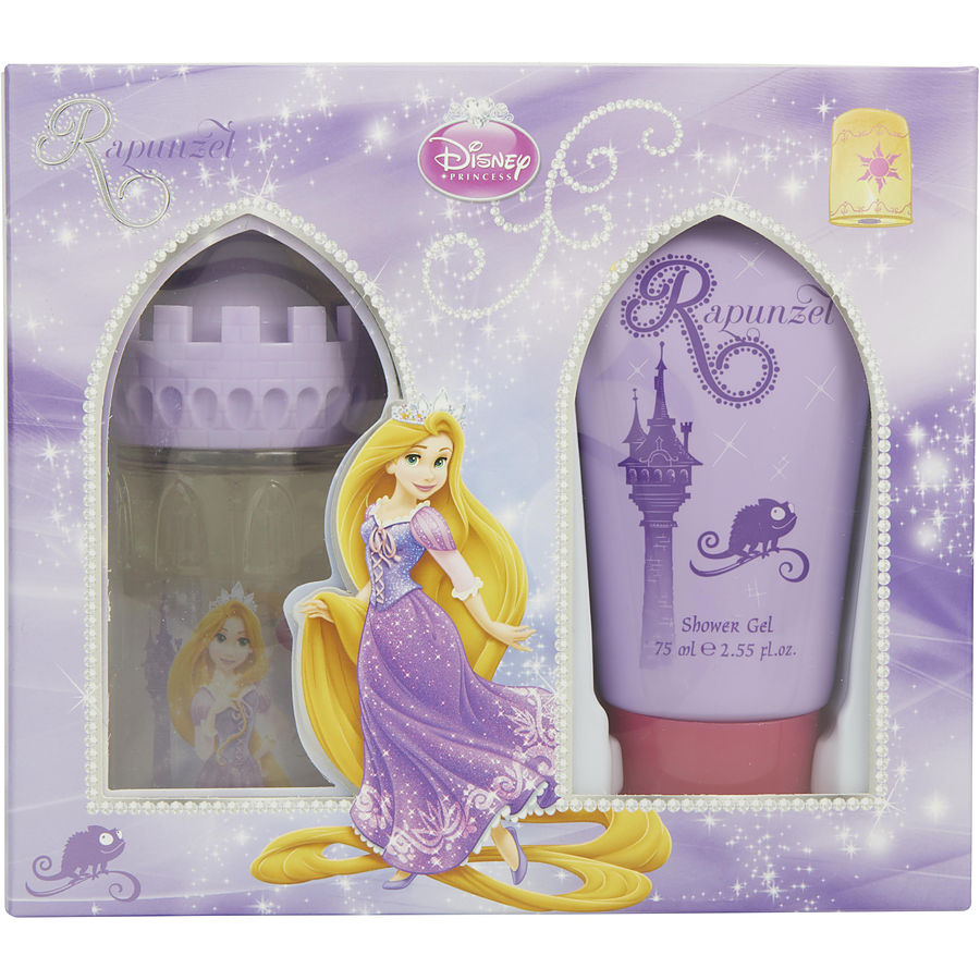 Edt Spray 1.7 Oz (Castle Packaging) & Shower Gel 2.5 Oz - Tangled Rapunzel By Disney Edt Spray 1.7 Oz (Castle Packaging) & Shower Gel 2.5 Oz - Tangled Rapunzel By Disney