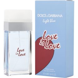 Edt Spray 1.7 Oz - D & G Light Blue Love Is Love By Dolce & Gabbana