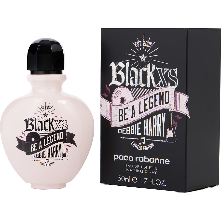Edt Spray 1.7 Oz (Limited Edtion) - Black Xs Be A Legend Debbie Harry By Paco Rabanne Edt Spray 1.7 Oz (Limited Edtion) - Black Xs Be A Legend Debbie Harry By Paco Rabanne