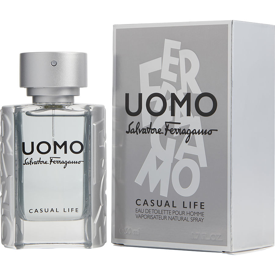 Edt Spray 1.7 Oz - Salvatore Ferragamo Uomo Casual Life By Salvatore Ferragamo Edt Spray 1.7 Oz - Salvatore Ferragamo Uomo Casual Life By Salvatore Ferragamo
