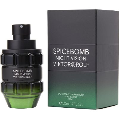 Edt Spray 1.7 Oz - Spicebomb Night Vision By Viktor & Rolf