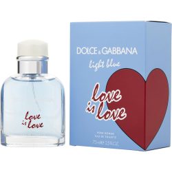 Edt Spray 2.5 Oz - D & G Light Blue Love Is Love By Dolce & Gabbana