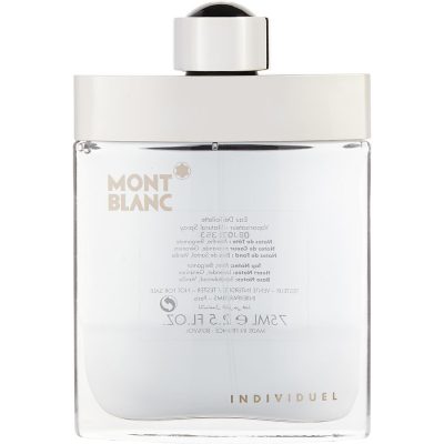 Edt Spray 2.5 Oz *Tester - Mont Blanc Individuel By Mont Blanc