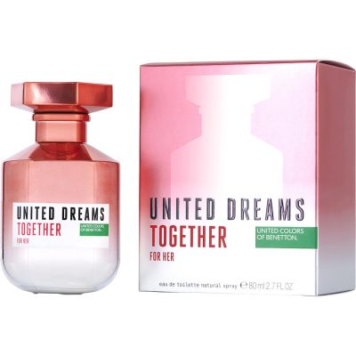 Edt Spray 2.7 Oz - Benetton United Dreams Together By Benetton