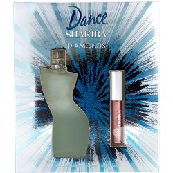 Edt Spray 2.7 Oz & Lip Gloss - Shakira Dance Diamonds By Shakira