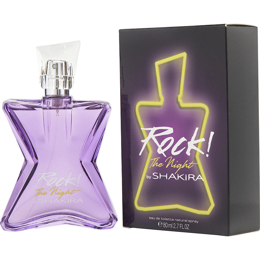 Edt Spray 2.7 Oz - Rock! The Night By Shakira By Shakira Edt Spray 2.7 Oz - Rock! The Night By Shakira By Shakira