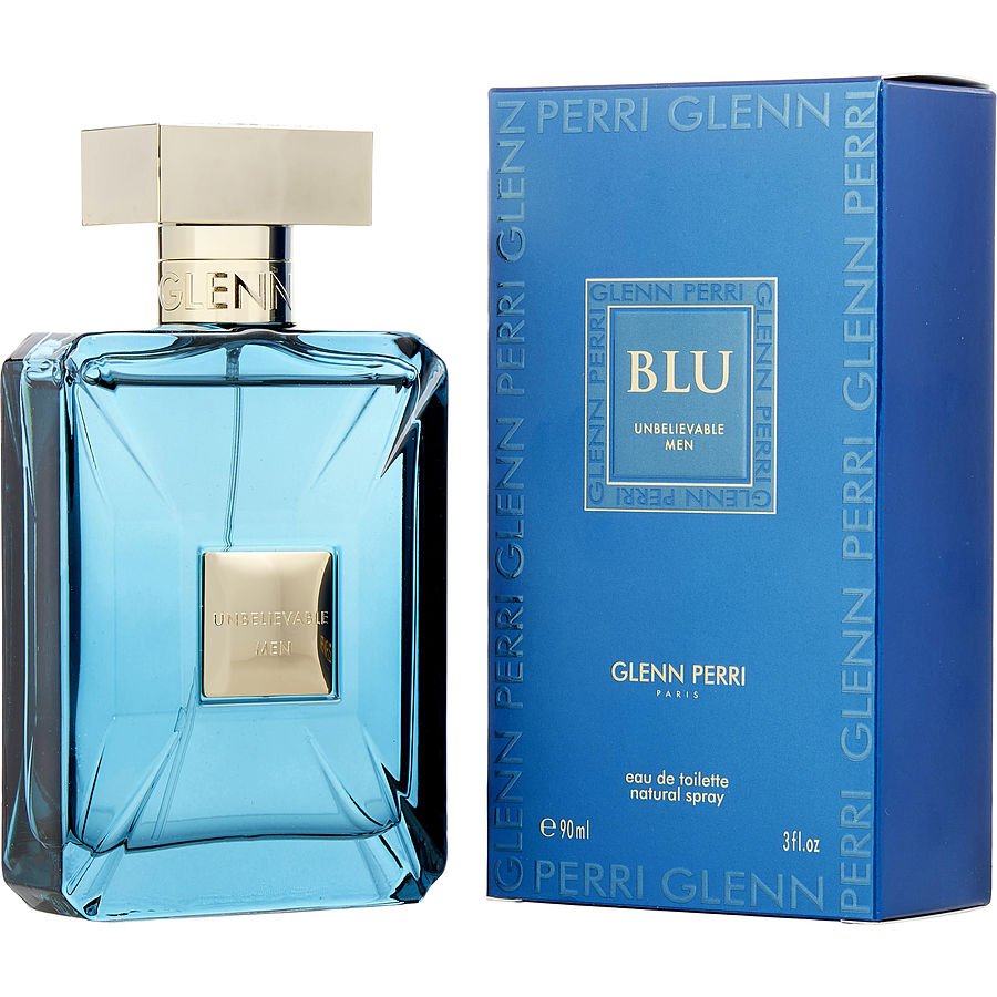 Edt Spray 3 Oz - Glenn Perri Blu Unbelievable By Glenn Perri Edt Spray 3 Oz - Glenn Perri Blu Unbelievable By Glenn Perri