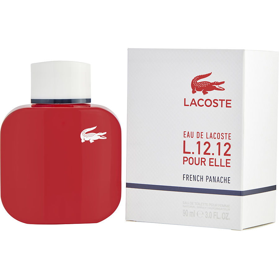 Edt Spray 3 Oz - Lacoste Eau De Lacoste L.12.12 Pour Elle French Panache By Lacoste Edt Spray 3 Oz - Lacoste Eau De Lacoste L.12.12 Pour Elle French Panache By Lacoste
