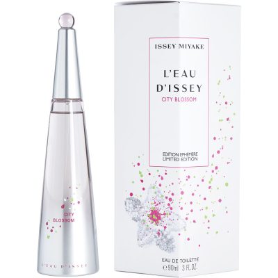 Edt Spray 3 Oz (Limited Edition) - L'Eau D'Issey City Blossom By Issey Miyake