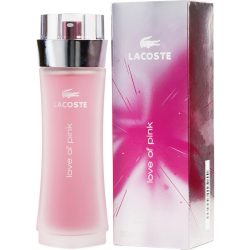 Edt Spray 3 Oz - Love Of Pink By Lacoste