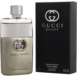 Edt Spray 3 Oz (New Packaging) - Gucci Guilty Pour Homme By Gucci
