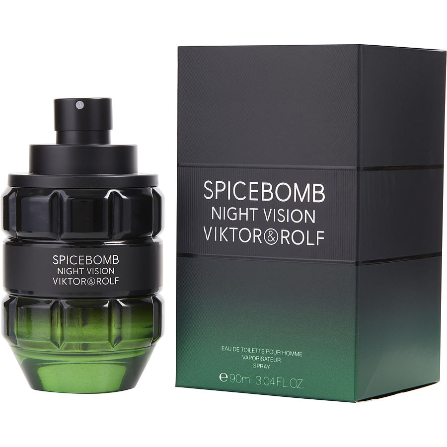 Edt Spray 3 Oz - Spicebomb Night Vision By Viktor & Rolf Edt Spray 3 Oz - Spicebomb Night Vision By Viktor & Rolf