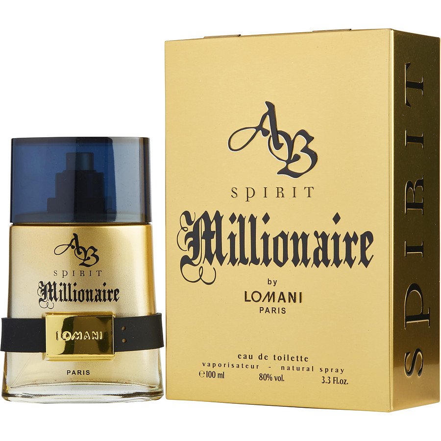 Edt Spray 3.3 Oz - Ab Spirit Millionaire By Lomani Edt Spray 3.3 Oz - Ab Spirit Millionaire By Lomani