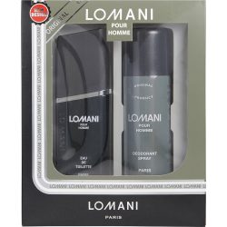 Edt Spray 3.3 Oz & Deodorant Spray 6.6 Oz - Lomani By Lomani