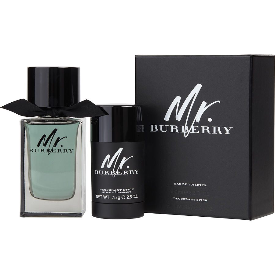 Edt Spray 3.3 Oz & Deodorant Stick 2.5 Oz (Travel Offer) - Mr Burberry By Burberry Edt Spray 3.3 Oz & Deodorant Stick 2.5 Oz (Travel Offer) - Mr Burberry By Burberry