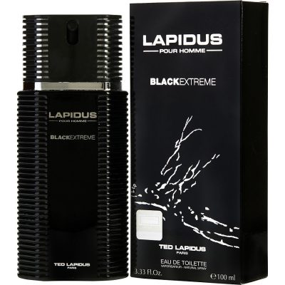 Edt Spray 3.3 Oz - Lapidus Pour Homme Black Extreme By Ted Lapidus