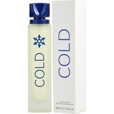 Edt Spray 3.3 Oz (New Packaging) - Cold By Benetton