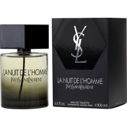 Edt Spray 3.3 Oz (New Packaging) - La Nuit De L'Homme Yves Saint Laurent By Yves Saint Laurent