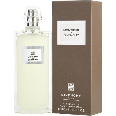 Edt Spray 3.3 Oz (New Packaging) - Monsieur Givenchy By Givenchy