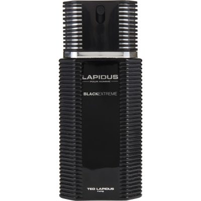 Edt Spray 3.3 Oz *Tester - Lapidus Pour Homme Black Extreme By Ted Lapidus
