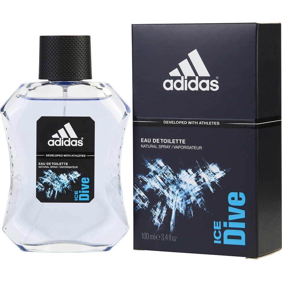 Edt Spray 3.4 Oz - Adidas Ice Dive By Adidas Edt Spray 3.4 Oz - Adidas Ice Dive By Adidas