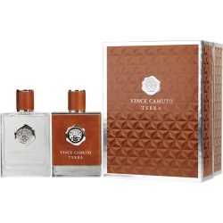 Edt Spray 3.4 Oz & Afterhsave 3.4 Oz - Vince Camuto Terra By Vince Camuto