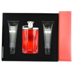 Edt Spray 3.4 Oz & Aftershave Balm 3 Oz & Shower Gel 3 Oz - Desire By Alfred Dunhill