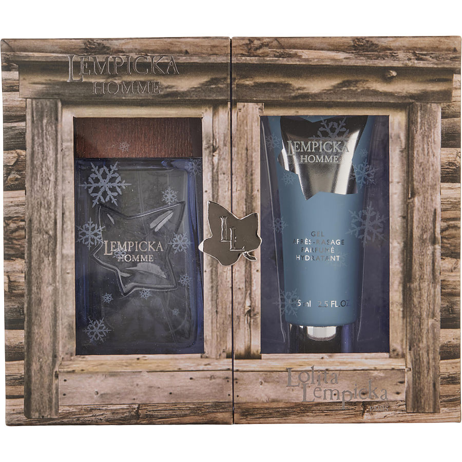 Edt Spray 3.4 Oz & Aftershave Gel 2.5 Oz - Lolita Lempicka Homme By Lolita Lempicka Edt Spray 3.4 Oz & Aftershave Gel 2.5 Oz - Lolita Lempicka Homme By Lolita Lempicka