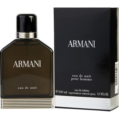Edt Spray 3.4 Oz - Armani Eau De Nuit By Giorgio Armani