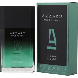 Edt Spray 3.4 Oz - Azzaro Wild Mint By Azzaro