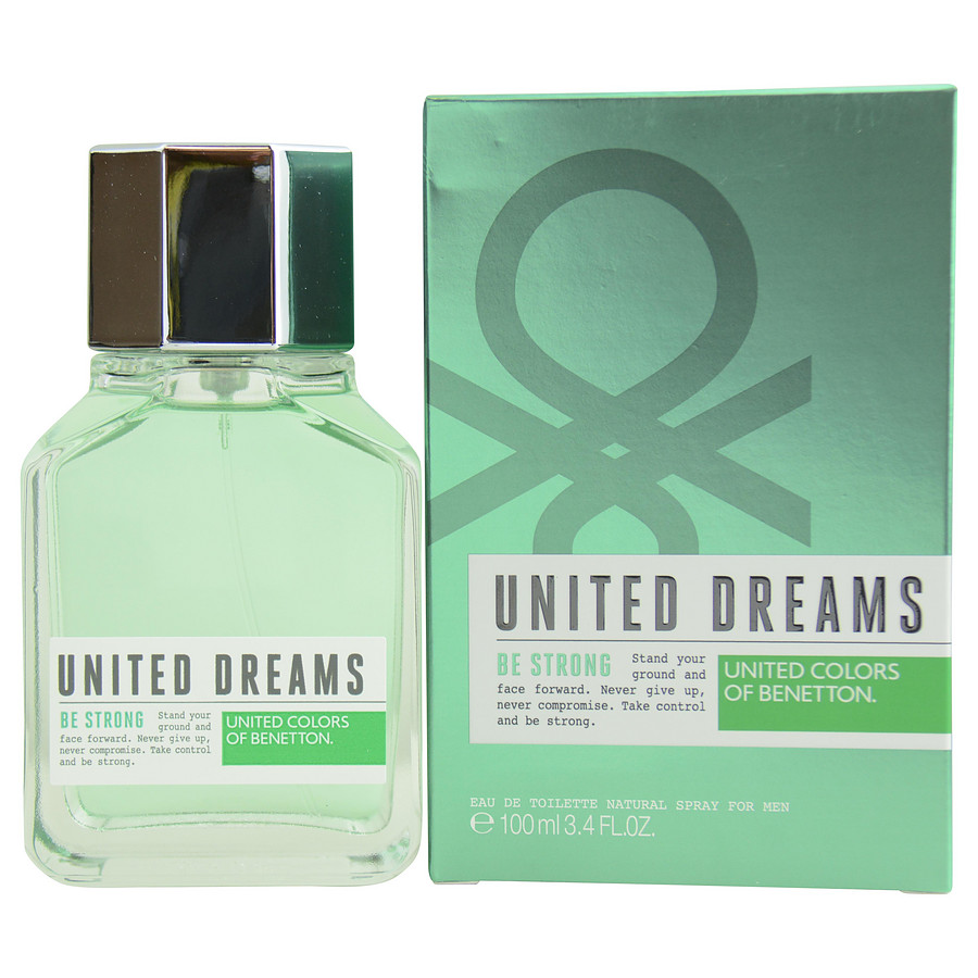 Edt Spray 3.4 Oz - Benetton United Dreams Be Strong By Benetton Edt Spray 3.4 Oz - Benetton United Dreams Be Strong By Benetton
