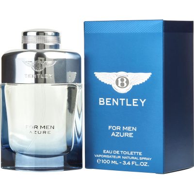 Edt Spray 3.4 Oz - Bentley For Men Azure By Bentley