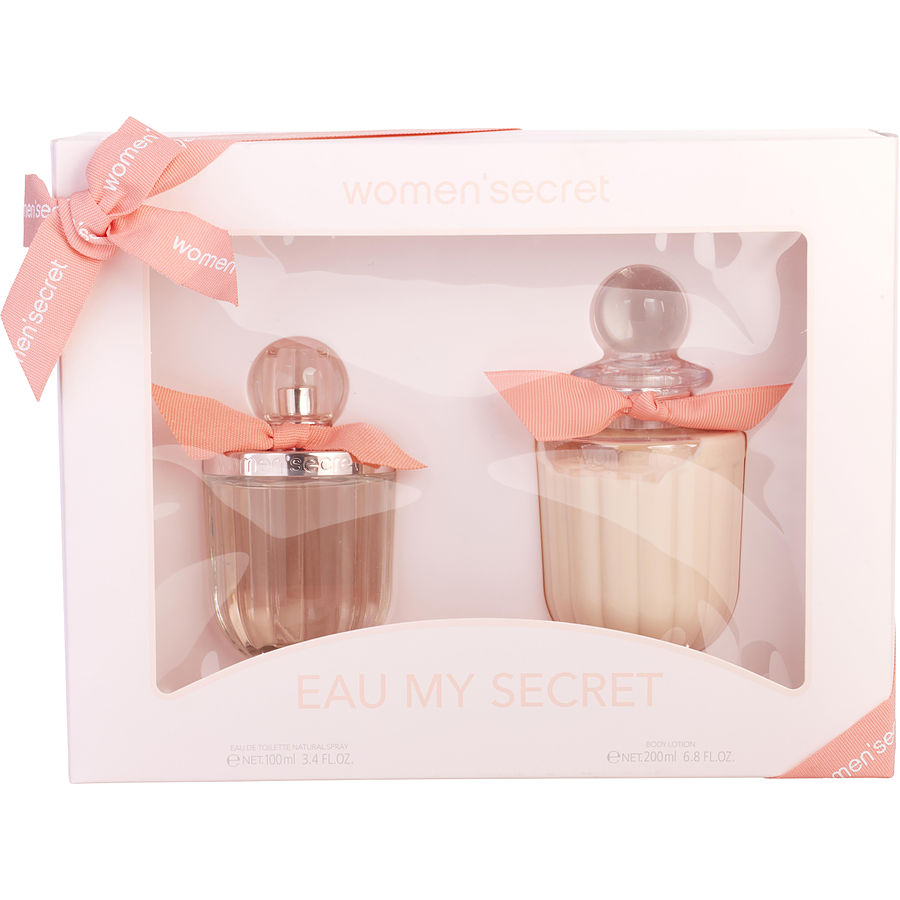 Edt Spray 3.4 Oz & Body Lotion 6.7 Oz - Women'Secret Eau My Secret By Women' Secret Edt Spray 3.4 Oz & Body Lotion 6.7 Oz - Women'Secret Eau My Secret By Women' Secret