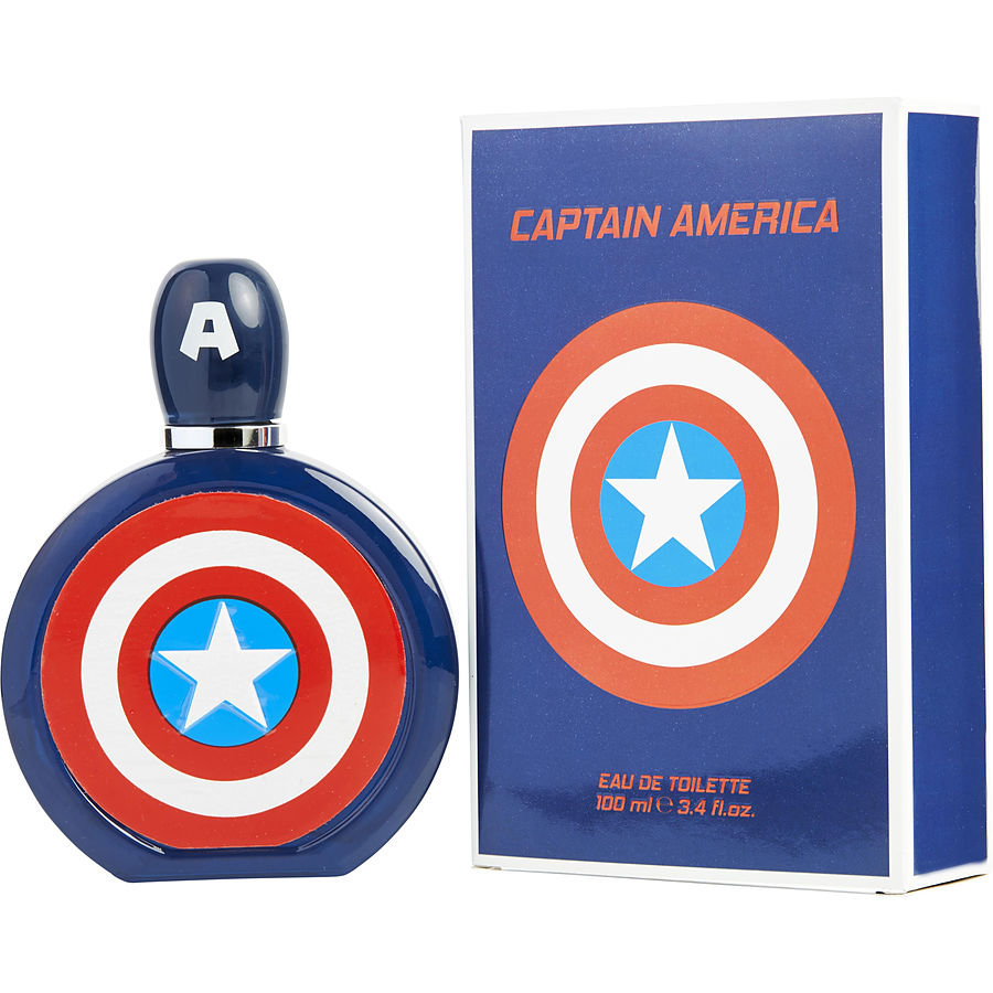Edt Spray 3.4 Oz - Captain America By Marvel Edt Spray 3.4 Oz - Captain America By Marvel