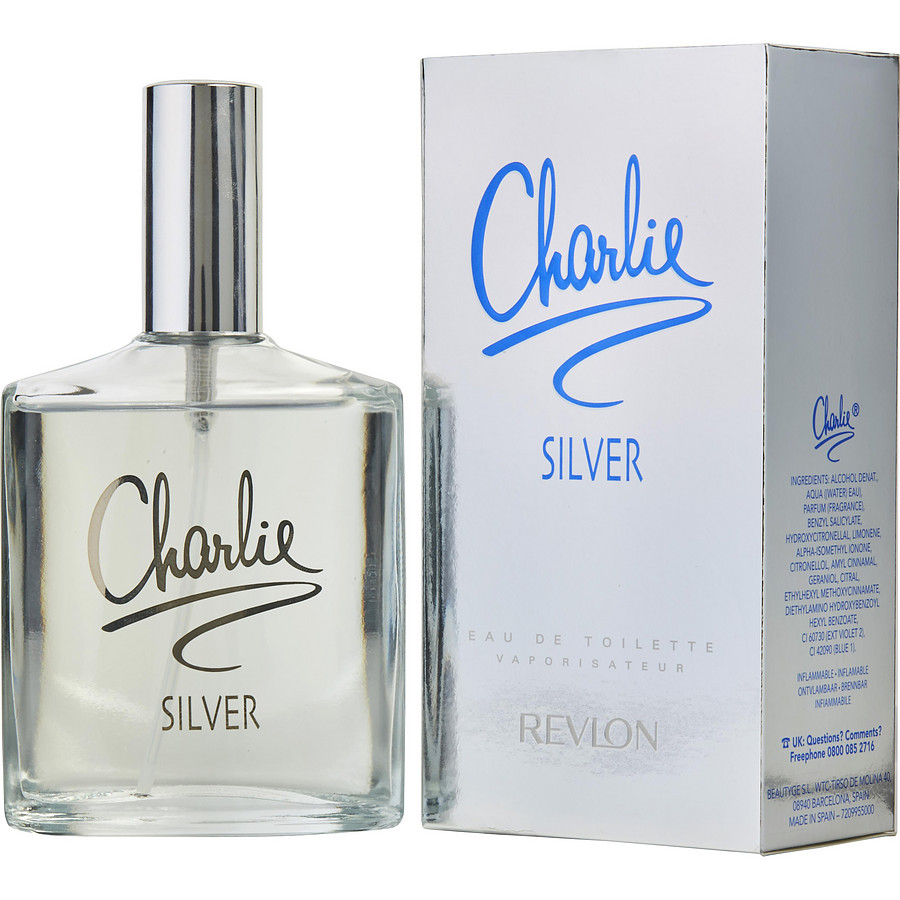 Edt Spray 3.4 Oz - Charlie Silver By Revlon Edt Spray 3.4 Oz - Charlie Silver By Revlon