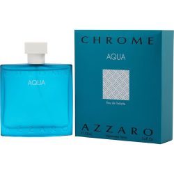 Edt Spray 3.4 Oz - Chrome Aqua By Azzaro