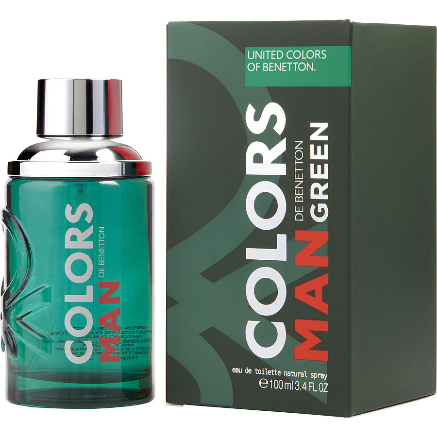 Edt Spray 3.4 Oz - Colors De Benetton Green By Benetton Edt Spray 3.4 Oz - Colors De Benetton Green By Benetton