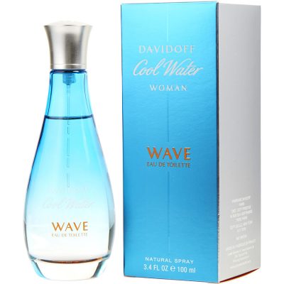 Edt Spray 3.4 Oz - Cool Water Woman Wave By Davidoff