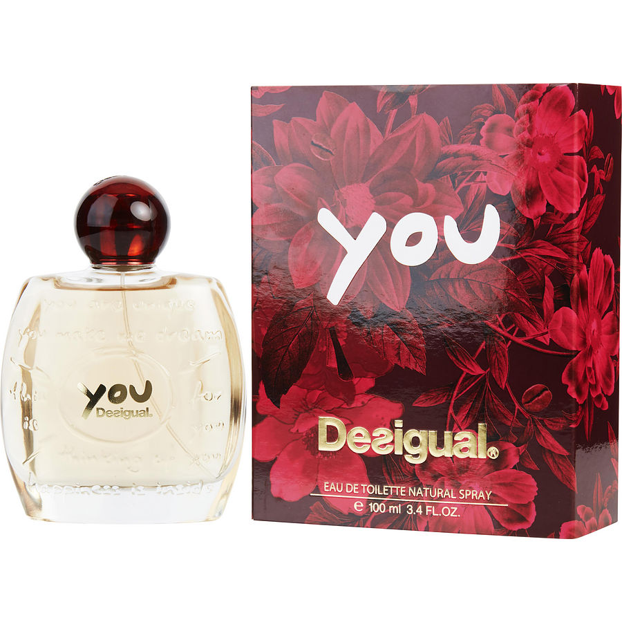 Edt Spray 3.4 Oz - Desigual You By Desigual Edt Spray 3.4 Oz - Desigual You By Desigual