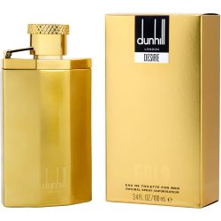 Edt Spray 3.4 Oz - Desire Gold By Alfred Dunhill