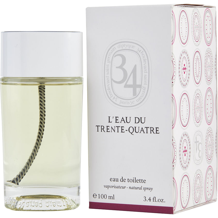 Edt Spray 3.4 Oz - Diptyque L'Eau Du Trente Quatre By Diptyque Edt Spray 3.4 Oz - Diptyque L'Eau Du Trente Quatre By Diptyque