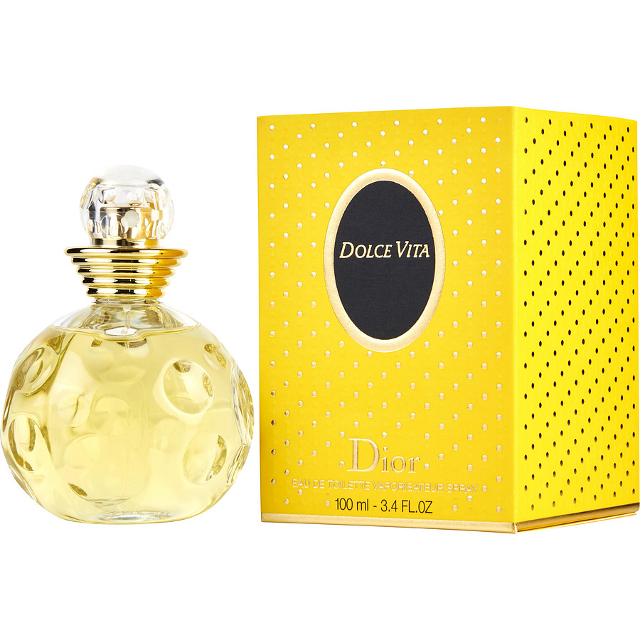 Edt Spray 3.4 Oz - Dolce Vita By Christian Dior Edt Spray 3.4 Oz - Dolce Vita By Christian Dior