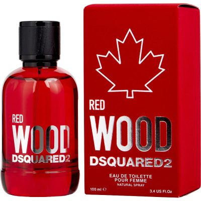 Edt Spray 3.4 Oz - Dsquared2 Wood Red By Dsquared2