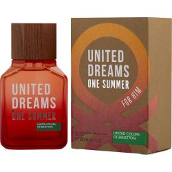 Edt Spray 3.4 Oz (Edition 2019) - Benetton United Dreams One Summer By Benetton