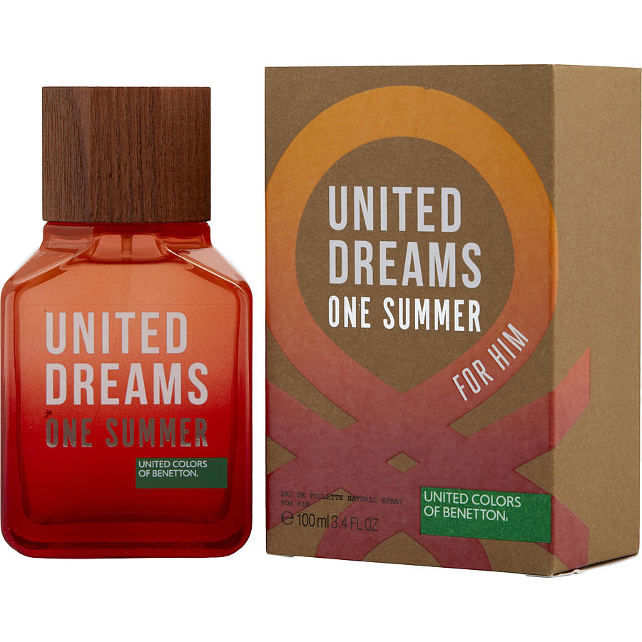 Edt Spray 3.4 Oz (Edition 2019) - Benetton United Dreams One Summer By Benetton Edt Spray 3.4 Oz (Edition 2019) - Benetton United Dreams One Summer By Benetton