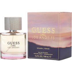 Edt Spray 3.4 Oz - Guess 1981 Los Angeles By Guess